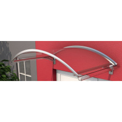 Daszek łukowy Gutta Premium Rondo BV Secco z poliwęglanu 150x90x32 cm 2