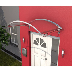 Daszek łukowy Gutta Premium Rondo BV Secco z poliwęglanu 150x90x32 cm