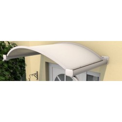 Daszek łukowy Gutta Premium Rondo Oval OV/B z akrylu 200x90x30 cm 2
