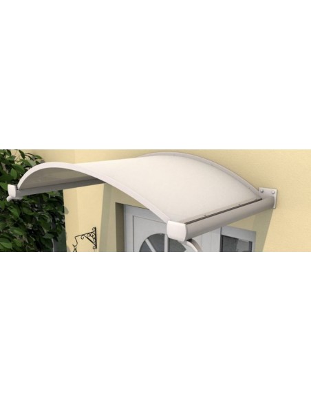 Daszek łukowy Gutta Premium Rondo Oval OV/B z akrylu 200x90x30 cm