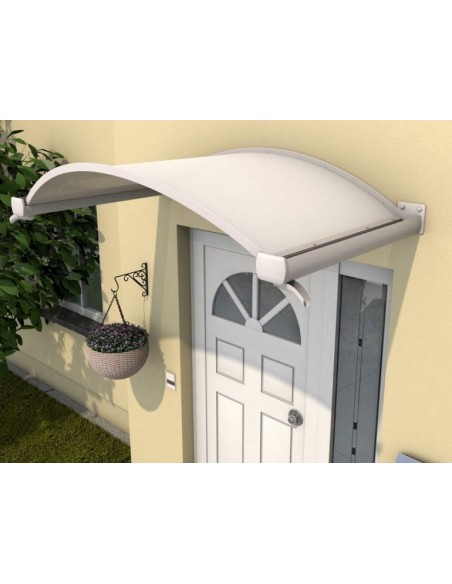 Daszek łukowy Gutta Premium Rondo Oval OV/B z akrylu 200x90x30 cm