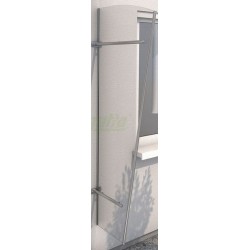 Ścianka boczna PT/ET do daszka Gutta z akrylu 2