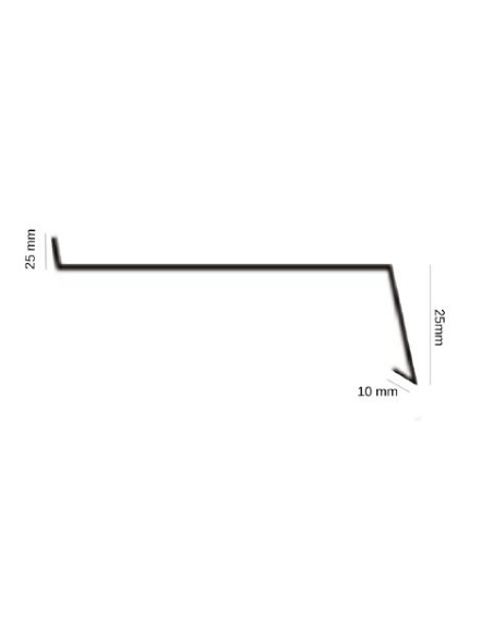 Parapet Zewnętrzny Aluminiowy PREMIUM 1,5mm  Antracyt RAL 7016