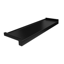 Parapet Zewnętrzny Aluminiowy PREMIUM 2mm Czarny RAL 9005