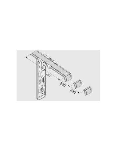 Wsporniki/podpory do parapetów zewnętrznych