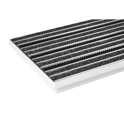 Mata rypsowa z wkładem szczotkowym do wycieraczki WOLFA