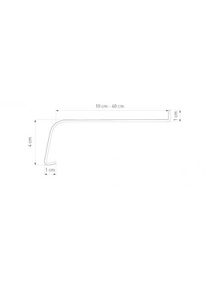 Parapet Zewnętrzny Alupłytka Softline RAL 8028 seria J