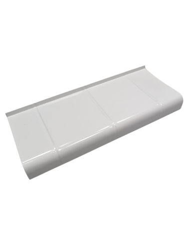 Parapet Zewnętrzny Alupłytka Softline RAL 8028 seria J
