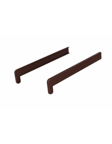 Zakończenia obustronne do parapetu wewnętrznego komorowego PCV