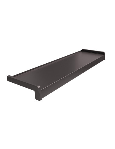 Parapet Zewnętrzny Aluminiowy Standard Brąz RAL 8019