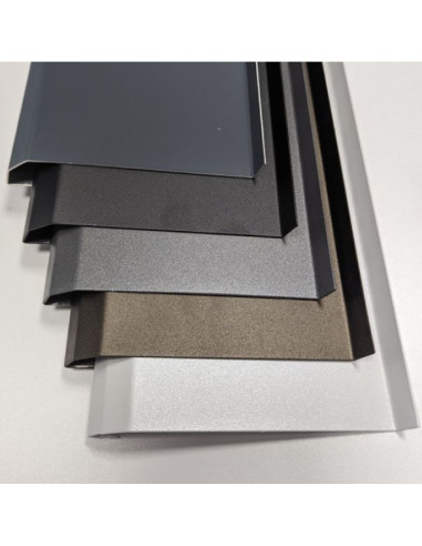 Parapet Zewnętrzny Stalowy External Contour  RAL 9016