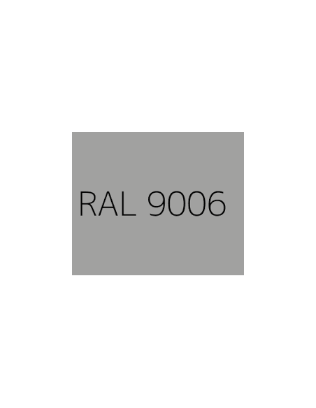 Parapet Zewnętrzny Aluminiowy Standard  RAL 9006 seria M
