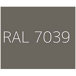 Parapet Zewnętrzny Aluminiowy Standard  RAL 7039 seria M