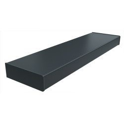 Parapet Wewnętrzny Renowacyjny PCV Premium Grafit Gładki