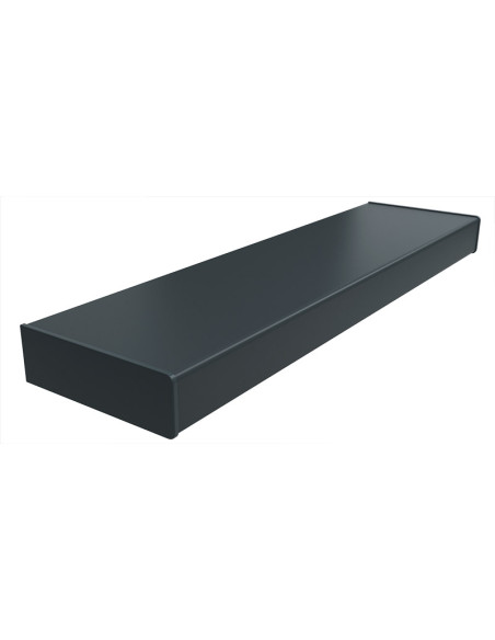 Parapet Wewnętrzny Renowacyjny PCV Premium Grafit Gładki