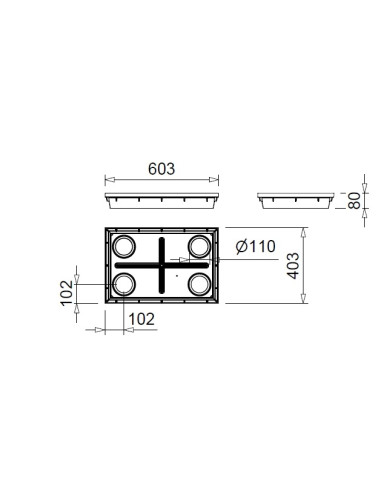 Wycieraczka przemysłowa MEARIN GREY II 60x40x8