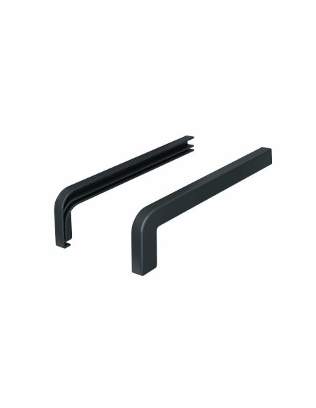 Zakończenia aluminiowe z uszczelką do parapetu zewnętrznego softline seria M