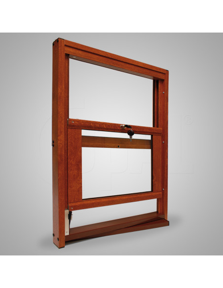 Okno podawcze / kasowe przesuwne w pionie - aluminium anodowane