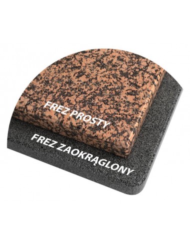 Parapet z granitu Coffee Brown