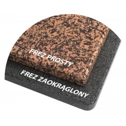 Parapet z Granitu Coffee Brown Lapatura 2