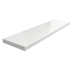 Parapet Wewnętrzny Konglomerat Kwarcowy Ashen White