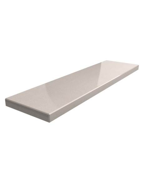 Parapet Wewnętrzny Konglomerat Kwarcowy Concrete Tan