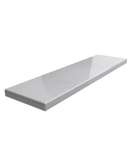 Parapet Wewnętrzny Konglomerat Kwarcowy Grant Grey