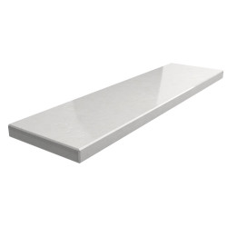 Parapet Wewnętrzny Konglomerat Kwarcowy Lagoon White