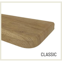 Parapet Wewnętrzny Lakierowany MDF Biały Połysk 2