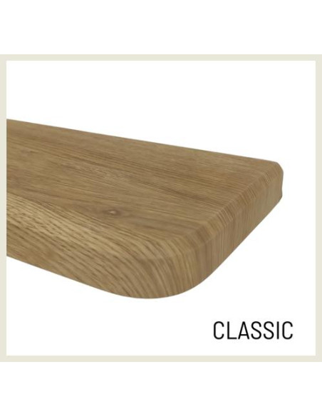 Parapet Wewnętrzny Lakierowany MDF Biały Połysk