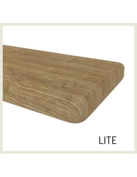 Parapet Wewnętrzny Laminowany MDF Biały Połysk seria J