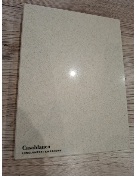 Parapet Wewnętrzny Konglomerat Kwarcowy Casablanca