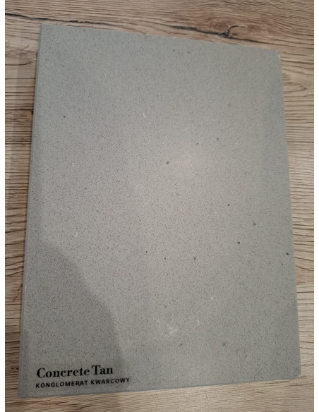 Parapet Wewnętrzny Konglomerat Kwarcowy Concrete Tan
