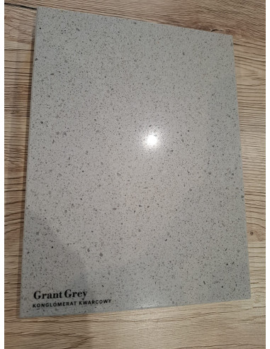Parapet Wewnętrzny Konglomerat Kwarcowy Grant Grey