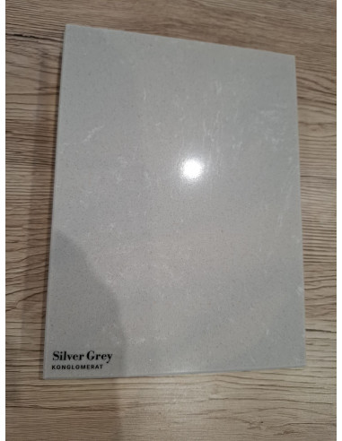 Parapet Wewnętrzny Konglomerat Silver Grey