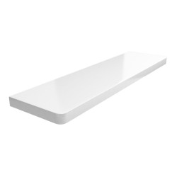 Parapet Wewnętrzny Laminowany MDF Biały Połysk seria M