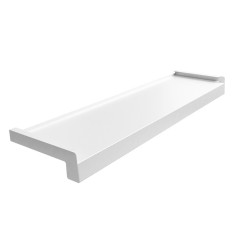 Parapet Zewnętrzny Stalowy Standard Biały
