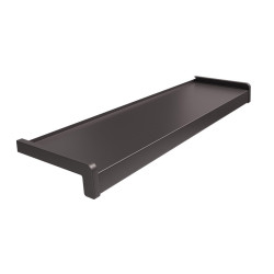Parapet Zewnętrzny Aluminiowy Standard Brąz RAL 8019